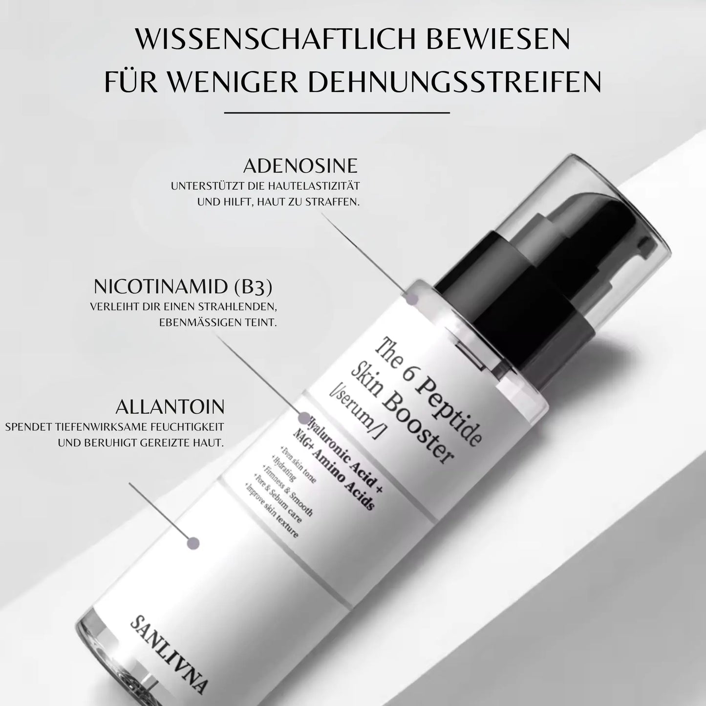 Sanlivna SKIN Booster - Dehnungstreifen-Serum (100ml)